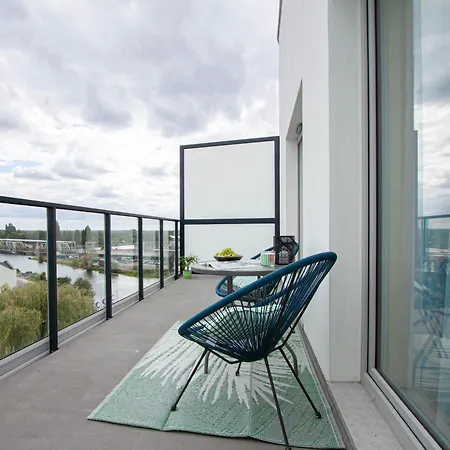Apartment Apartly Zakatek I Odra River & Balcony *